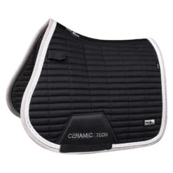 Fair Play Quartz Ceramic All Purpose Saddle Pad - Black