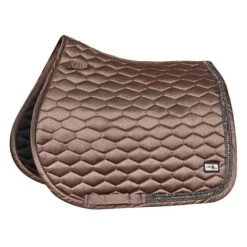 Fair Play Hexagon Arrow All Purpose Saddle Pad - Taupe Grey