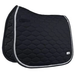Fair Play Hexagon Dressage Saddle Pad - Black