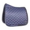 Fair Play Hexagon Arrow Dressage Saddle Pad - Steel Blue