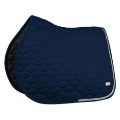 Fair Play Hexagon Crystal All Purpose Saddle Pad - Navy