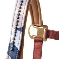 Horze Terrazzo Neoprene Lined Halter With Crystals - Smoked Paprika 5 Horze Terrazzo Neoprene Lined Halter With Crystals - Smoked Paprika -Tackof The Day Shop 695391 800 800