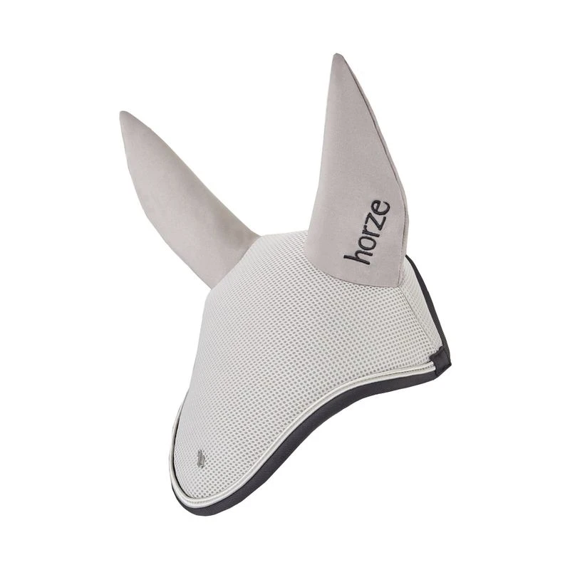 Horze Smoky Twilight Air Mesh Ear Net - Quiet Grey 1 Horze Smoky Twilight Air Mesh Ear Net - Quiet Grey