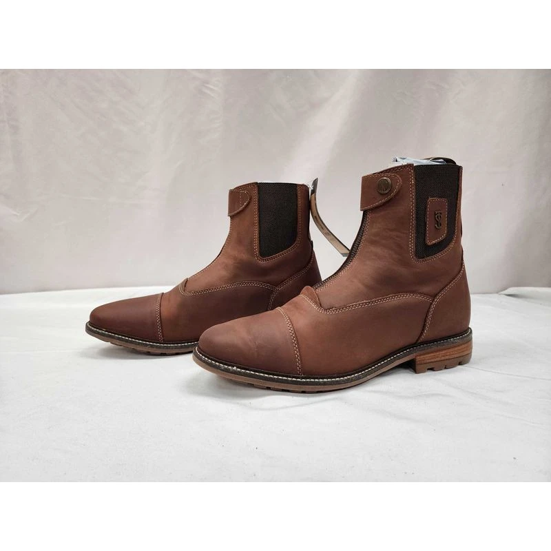 Tredstep Original Spirit II Front Zip Short Country Boot - Light Mahogany 1 Tredstep Original Spirit II Front Zip Short Country Boot - Light Mahogany