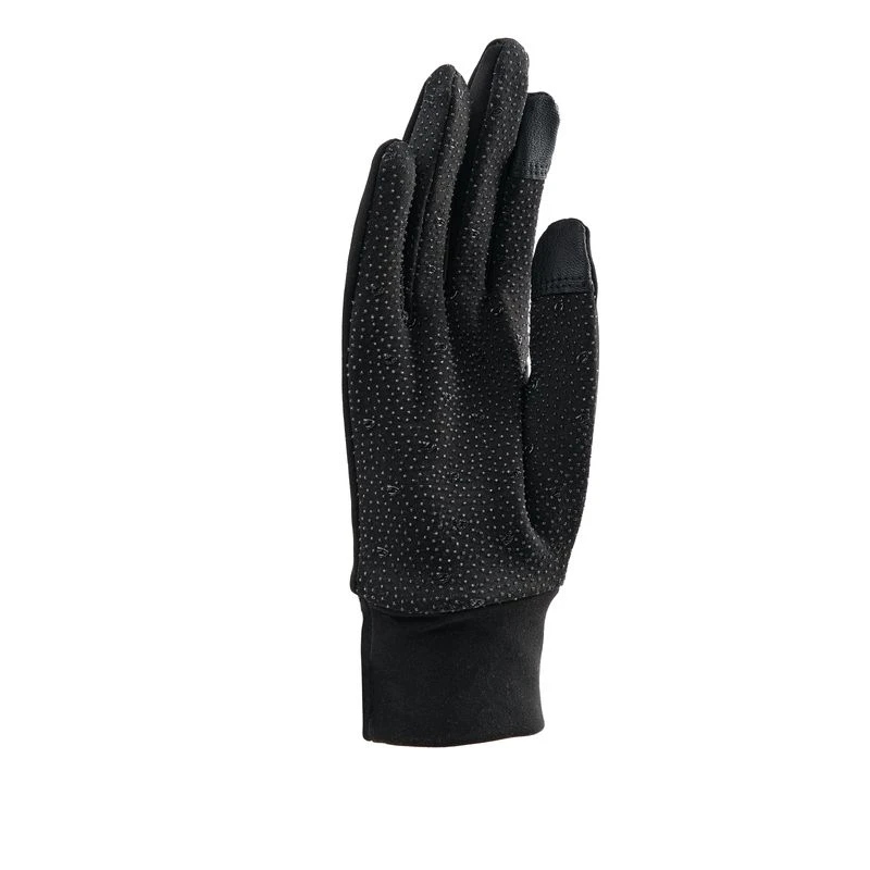Shires Aubrion Kids' Patterson Winter Gloves - Black 2 Shires Aubrion Kids' Patterson Winter Gloves - Black - Image 2