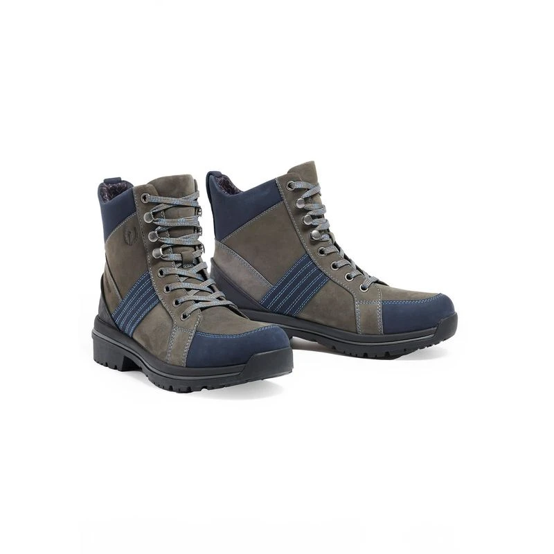 Kerrits Women's Trail Blazer Lace Up Boots - Cinder/Navy 4 Kerrits Women's Trail Blazer Lace Up Boots - Cinder/Navy - Image 4