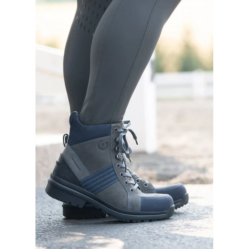 Kerrits Women's Trail Blazer Lace Up Boots - Cinder/Navy 5 Kerrits Women's Trail Blazer Lace Up Boots - Cinder/Navy - Image 5