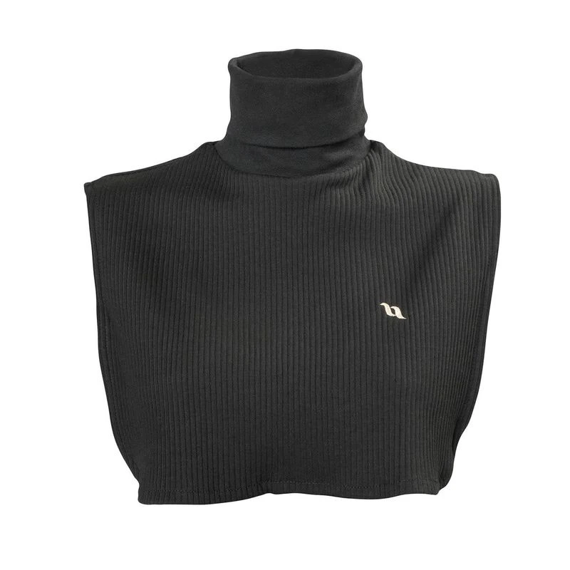 Back On Track Neck Cover With Dickey Bib - Black 1 Back On Track Neck Cover With Dickey Bib - Black