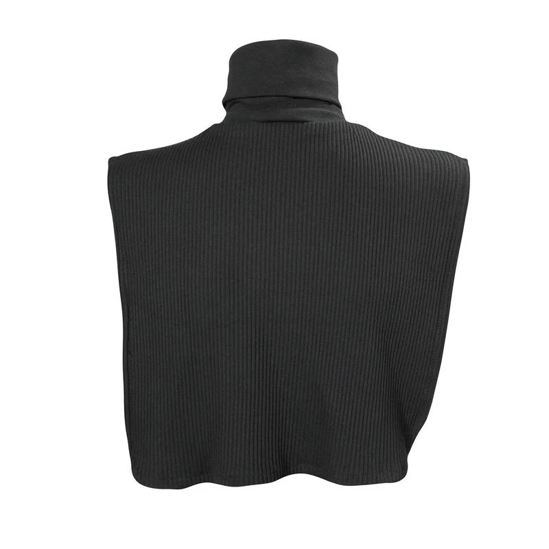 Back On Track Neck Cover With Dickey Bib - Black 4 Back On Track Neck Cover With Dickey Bib - Black - Image 4