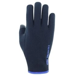 Roeckl Kids' Noville Winter Gloves - Black/Blue