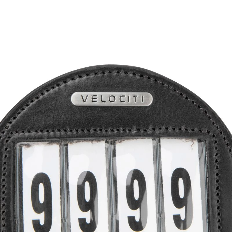 Shires Velociti Round 4 Number Holder - Black 2 Shires Velociti Round 4 Number Holder - Black - Image 2