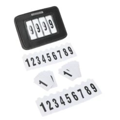 Shires Velociti Saddle Pad 4 Number Holder - Black -Tackof The Day Shop 901655 800 800