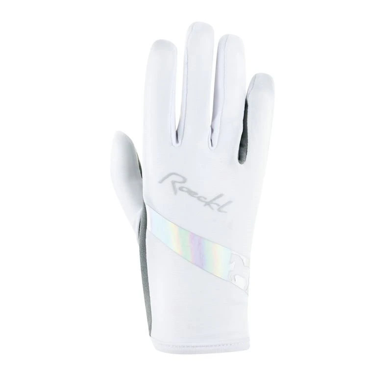 Roeckl Kids' Kapriole Riding Gloves - White 1 Roeckl Kids' Kapriole Riding Gloves - White