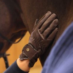 Shires Aubrion Stadium Riding Gloves - Brown 7 Shires Aubrion Stadium Riding Gloves - Brown -Tackof The Day Shop 929864 800 800