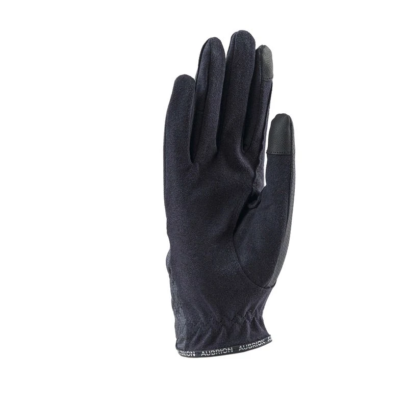 Shires Aubrion Aachen Riding Gloves - Navy 2 Shires Aubrion Aachen Riding Gloves - Navy - Image 2