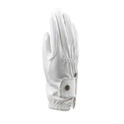 Shires Aubrion Kids' Stadium Riding Gloves - White