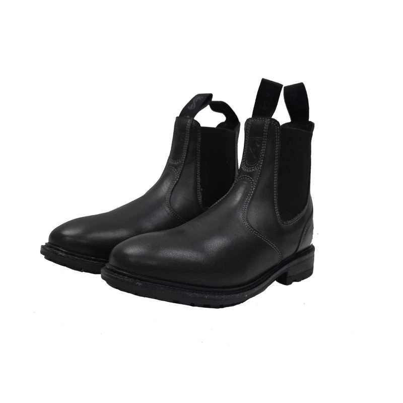 Tredstep Original Spirit Pull On Short Country Boot - Black 2 Tredstep Original Spirit Pull On Short Country Boot - Black - Image 2